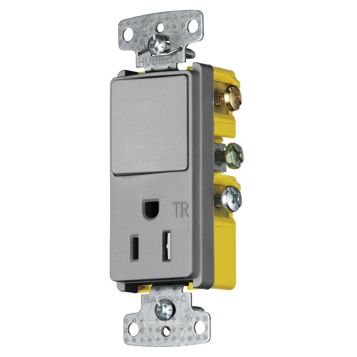 Hubbell Wiring Device-Kellems RCD308GYTR Switches & Receptacles