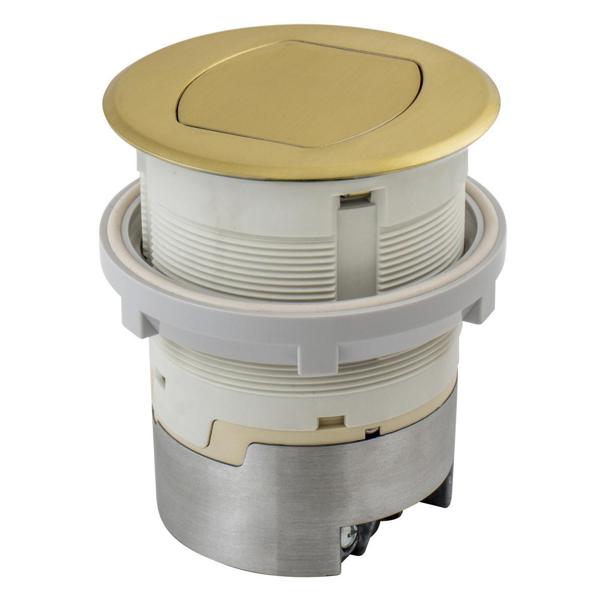Hubbell Wiring Device-Kellems RCT220BR Straight Blade Receptacles