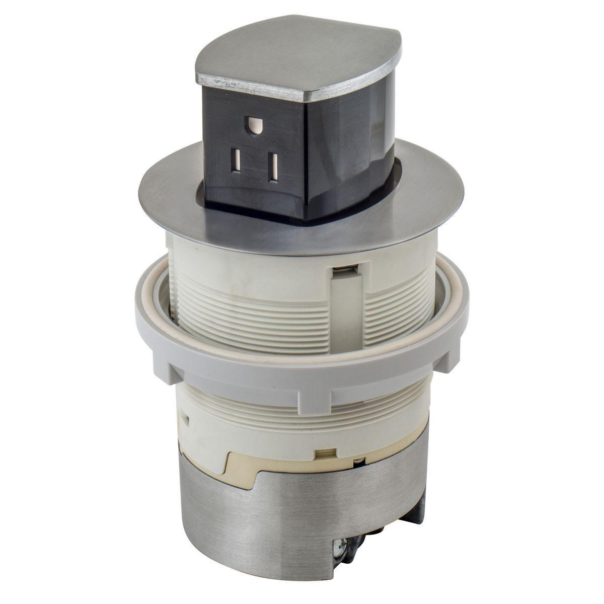 Hubbell Wiring Device-Kellems RCT201ALU Poke-Through Assembled Units