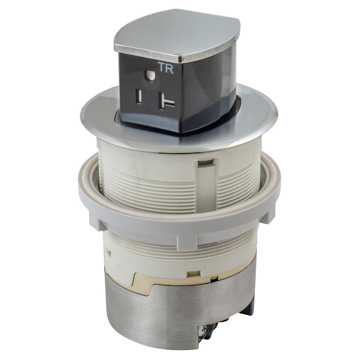 Hubbell Wiring Device-Kellems RCT220CH Straight Blade Receptacles