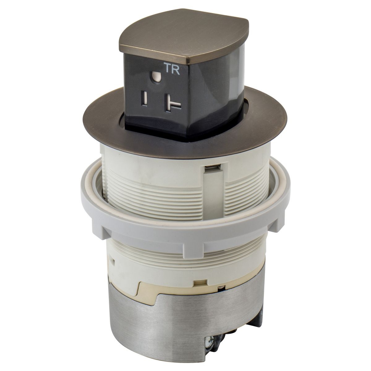 Hubbell Wiring Device-Kellems RCT221BZE Straight Blade Receptacles