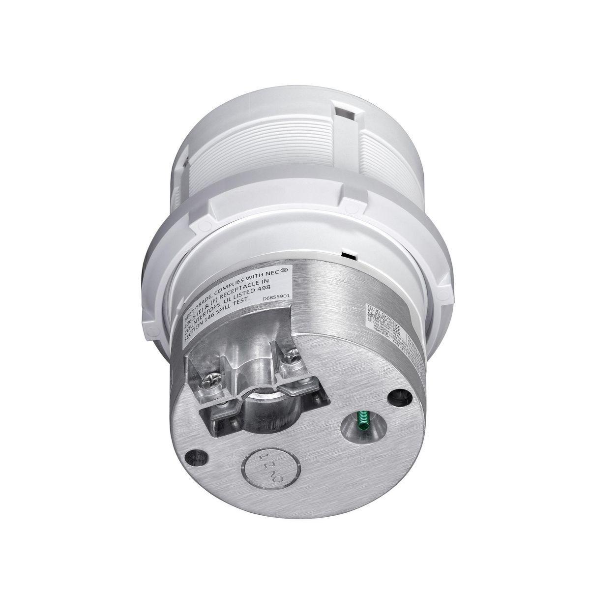 Hubbell Wiring Device-Kellems RCT600BK Straight Blade Receptacles