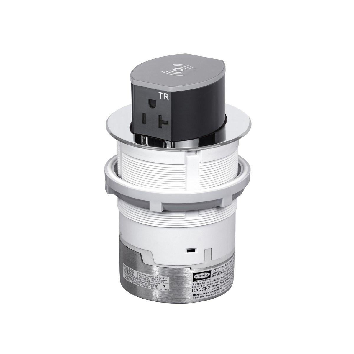 Hubbell Wiring Device-Kellems RCT620CH Straight Blade Receptacles