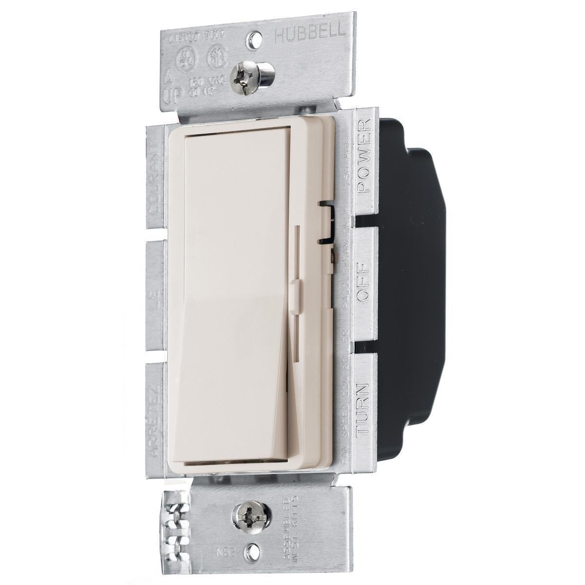 Hubbell Wiring Device-Kellems RDVFSQFLA Fan Control Switches