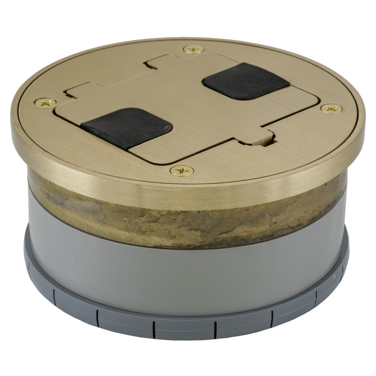 Hubbell Wiring Device-Kellems RF409BR Floor Boxes