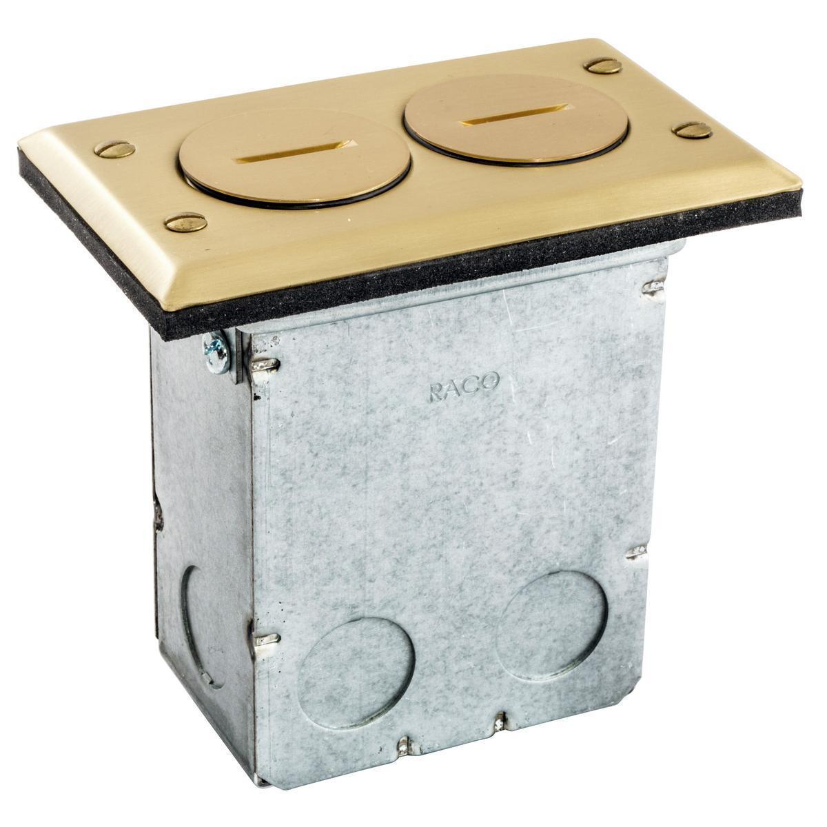 Hubbell Wiring Device-Kellems RF6500BR Floor Box Outlet Assemblies