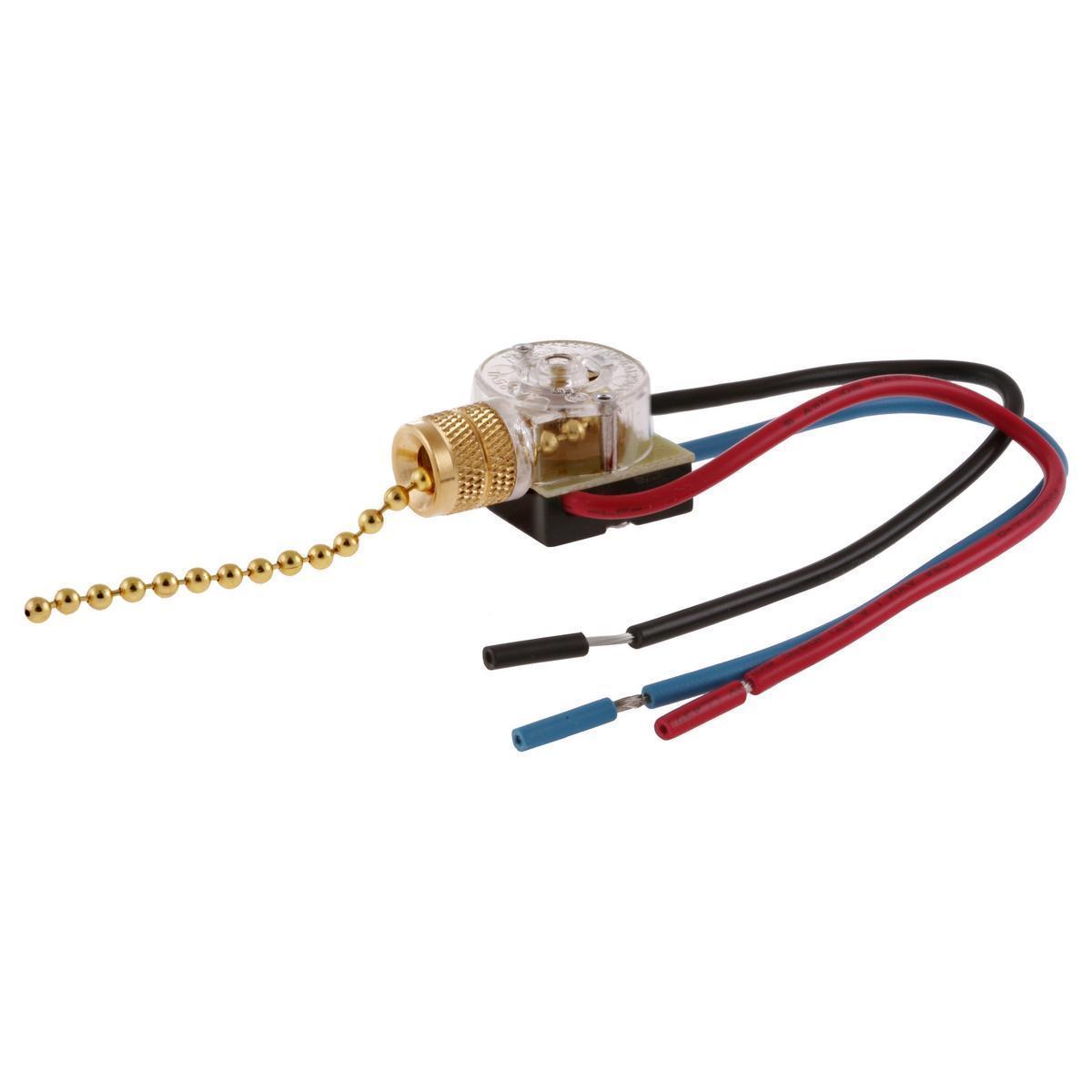 Hubbell Wiring Device-Kellems RL120 Pull Chain/Cord Switches