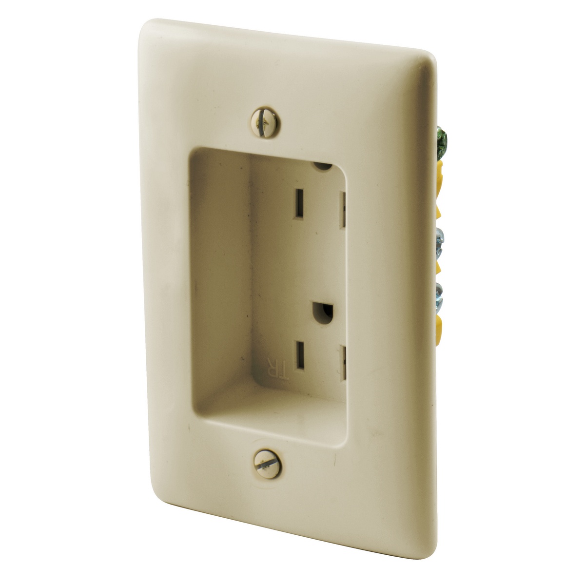 Hubbell Wiring Device-Kellems RR1510I Straight Blade Receptacles