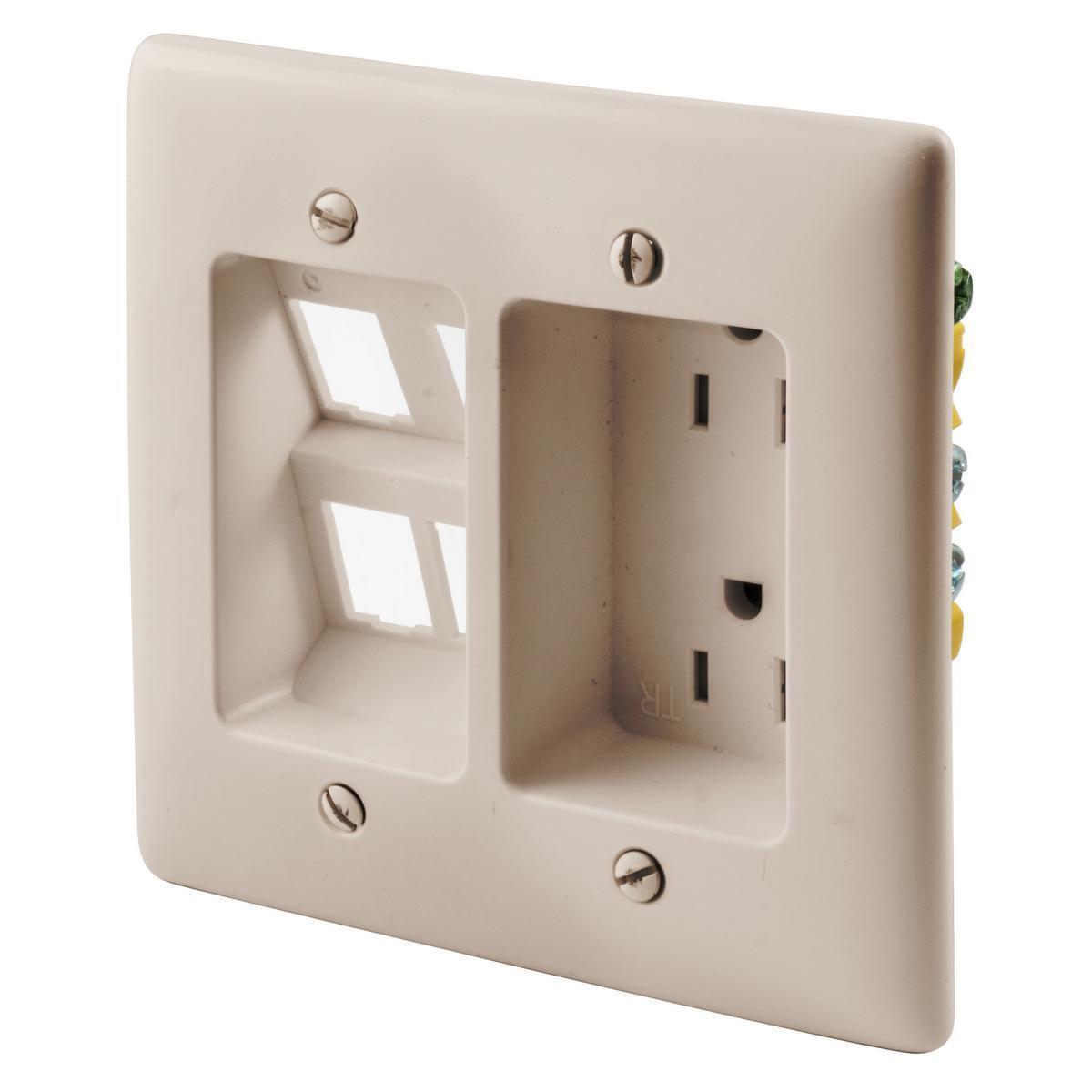Hubbell Wiring Device-Kellems RR1514LA Straight Blade Receptacles