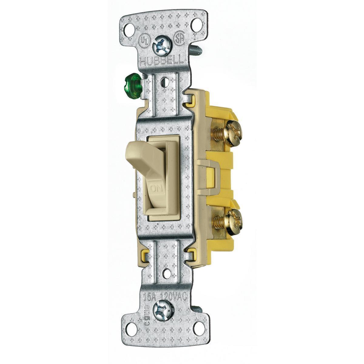 Hubbell Wiring Device-Kellems RS315ILI Toggle Switches