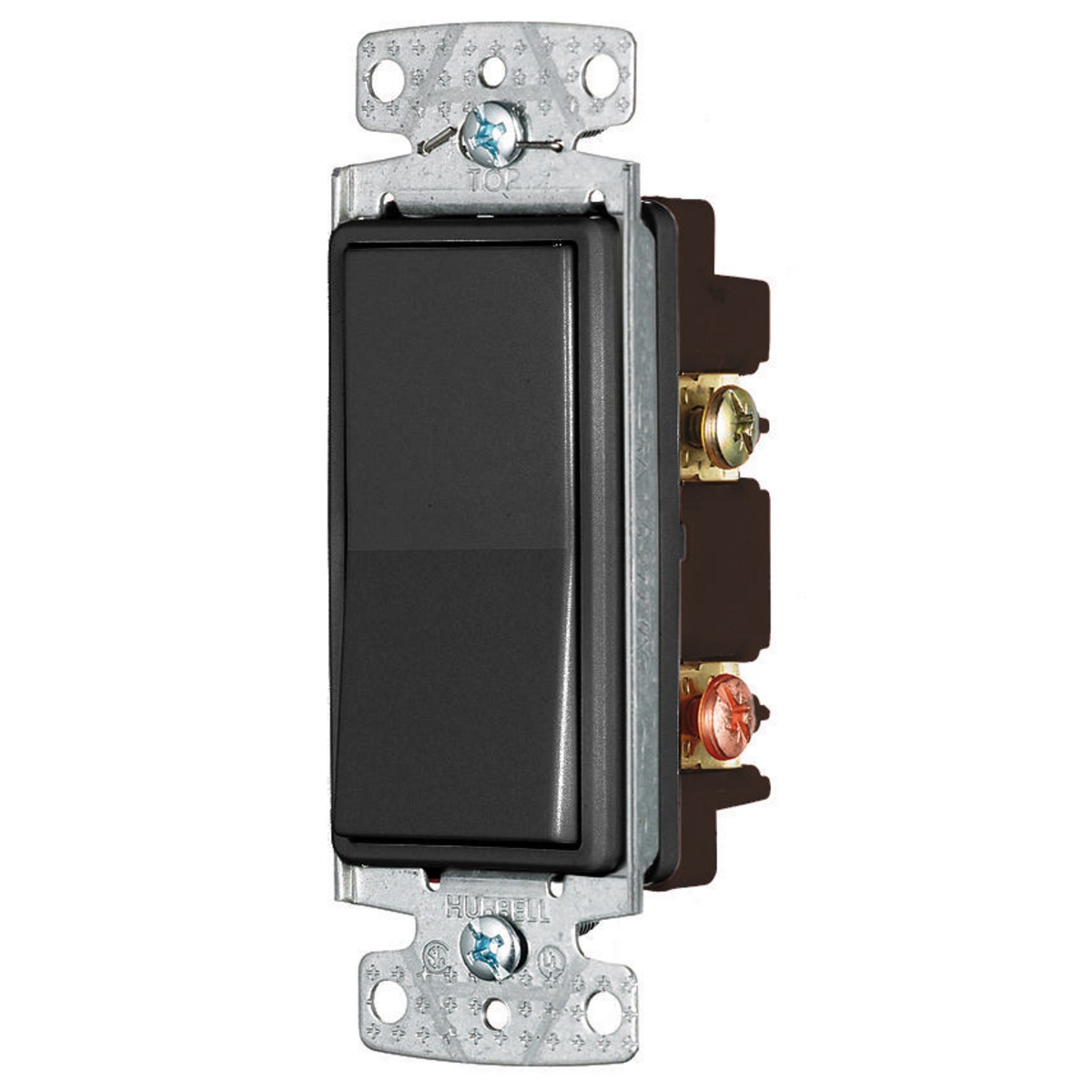 Hubbell Wiring Device-Kellems RSD215BK Decorative Switches