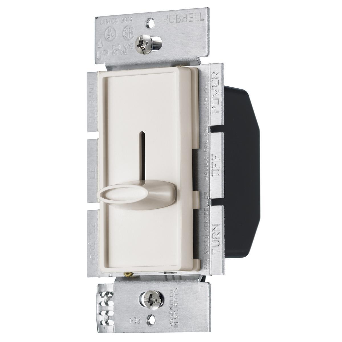 Hubbell Wiring Device-Kellems RSFSQFLA Fan Control Switches