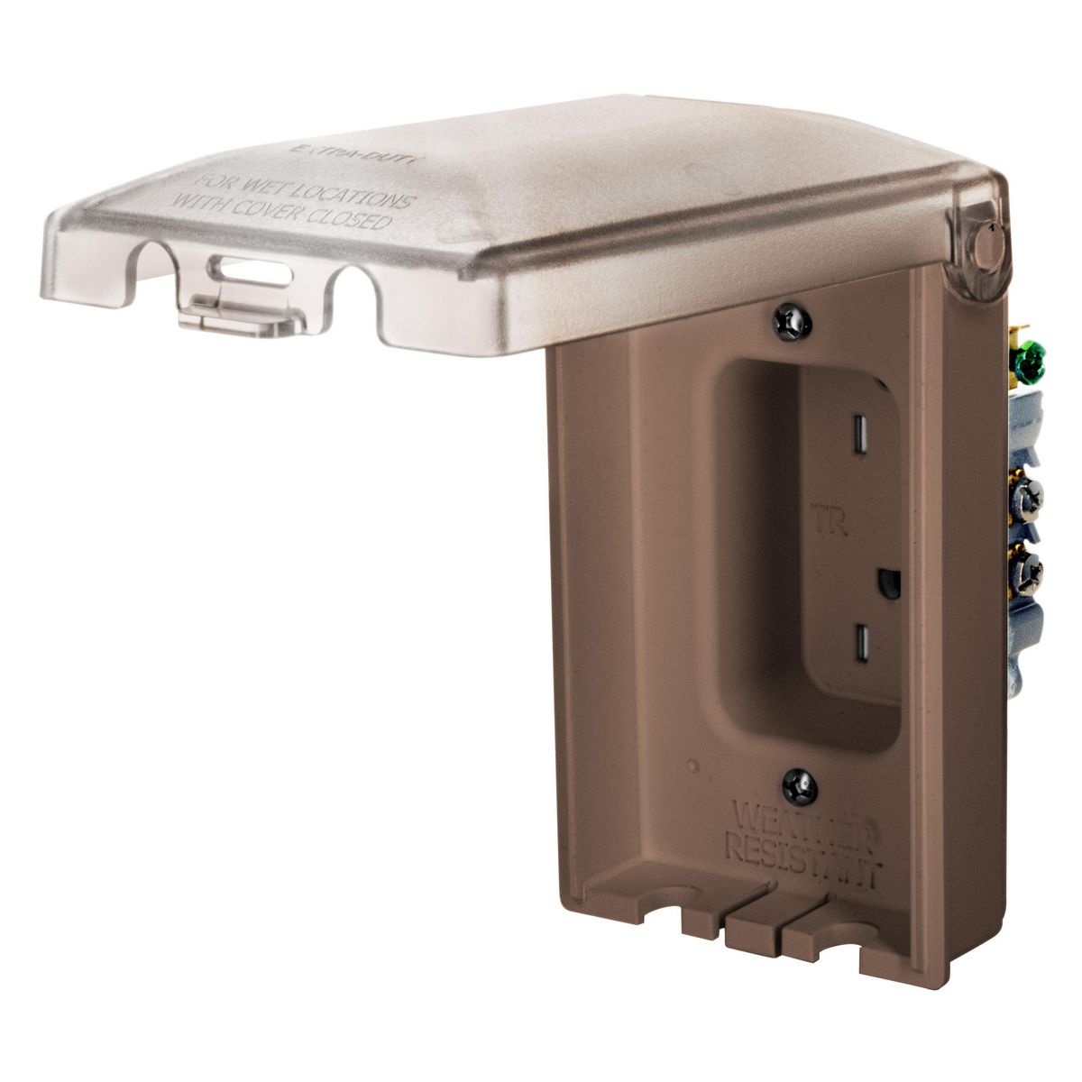 Hubbell Wiring Device-Kellems RW15400BR Straight Blade Receptacles