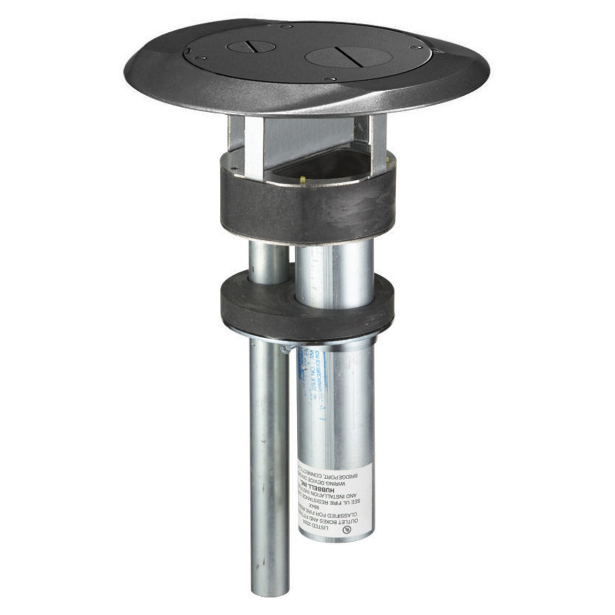 Hubbell Wiring Device-Kellems S1PTFFBL Poke-Through Assembled Units