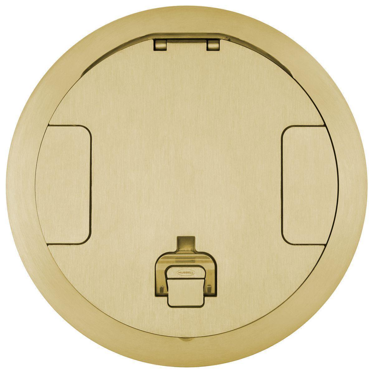 Hubbell Wiring Device-Kellems S1R10CVRBRS Poke-Through Covers
