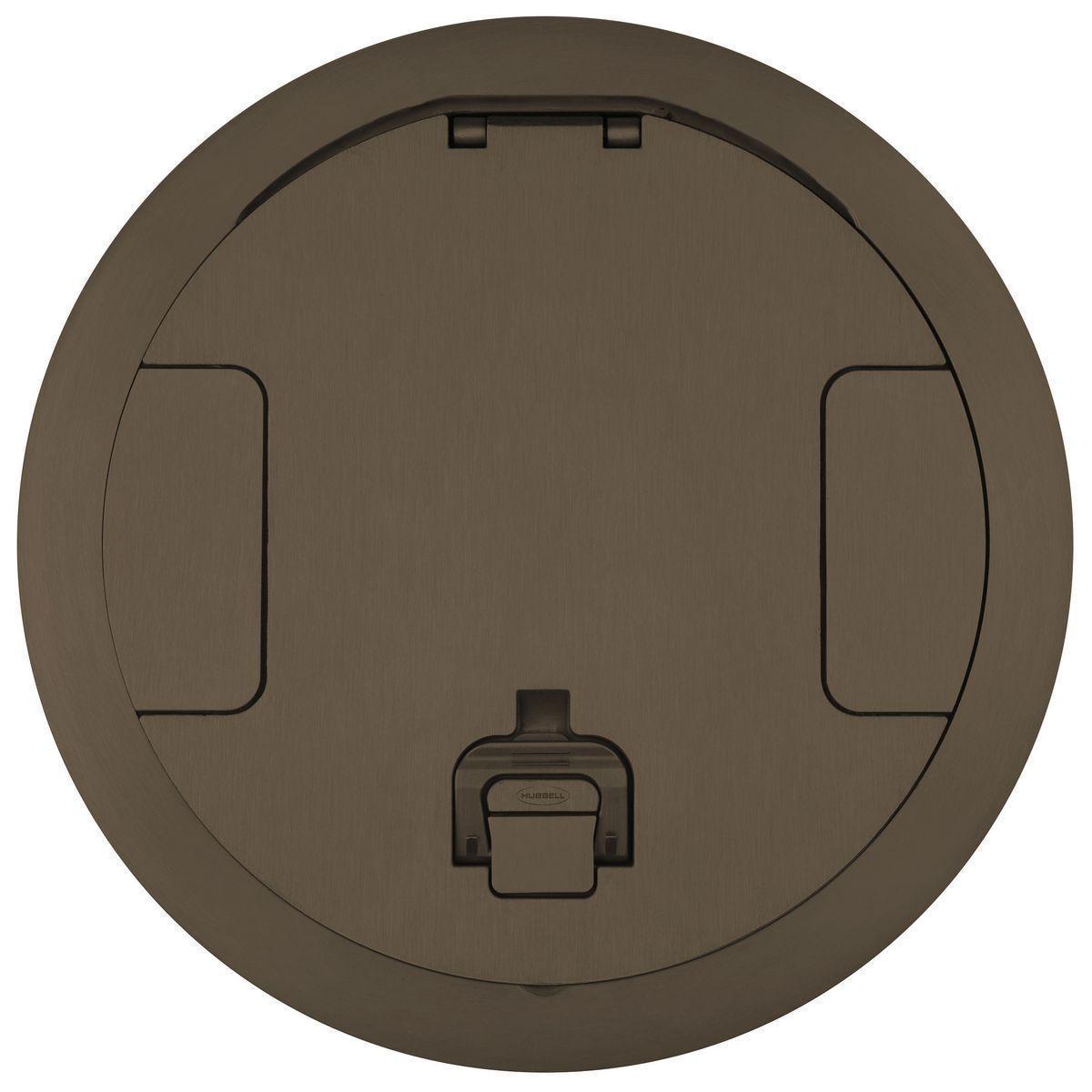 Hubbell Wiring Device-Kellems S1R10CVRBRZ Poke-Through Covers