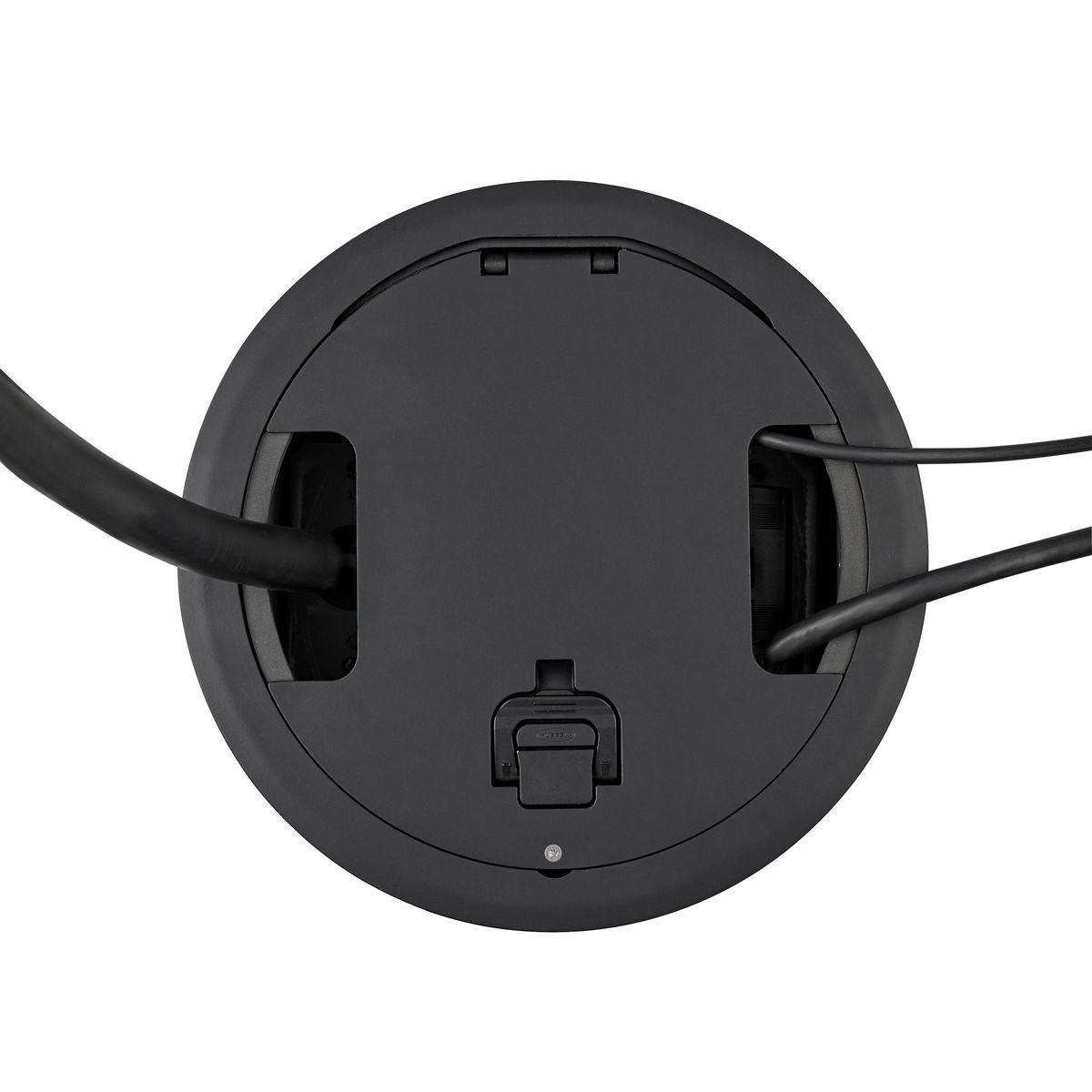Hubbell Wiring Device-Kellems S1R10CVRTRBLK Poke-Through Covers
