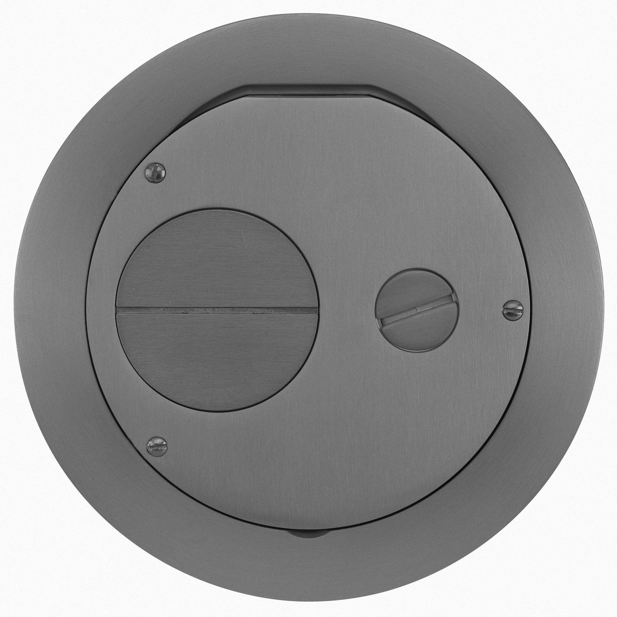 Hubbell Wiring Device-Kellems S1R6FFCVRGRY Poke-Through Covers