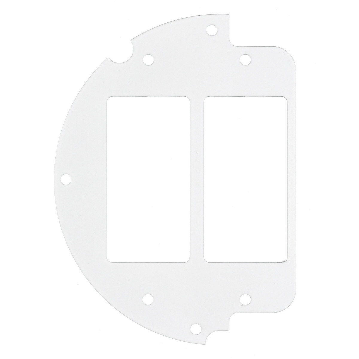 Wiring Device-Kellems S1R6SPW Floor Blanking Plate, 6 in Dia, Steel