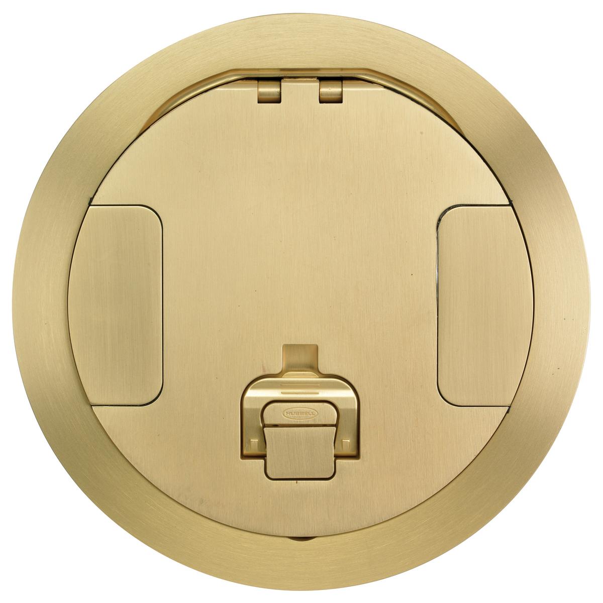 Hubbell Wiring Device-Kellems S1R8CVRBRS Poke-Through Covers