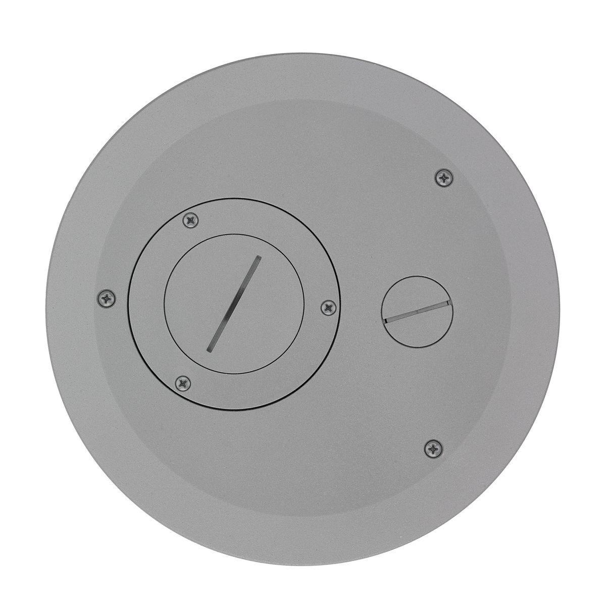 Hubbell Wiring Device-Kellems S1R8FFCVRGRY Poke-Through Covers