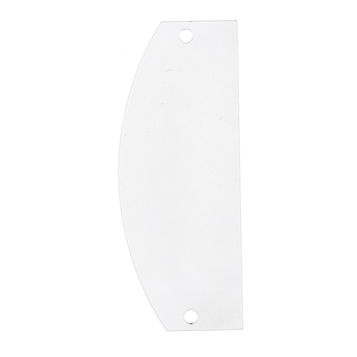 Hubbell Wiring Device-Kellems SystemOne ScrubShield® S1R8PSPU Blank Perimeter Standard Sub Plate, 4 in L x 1.58 in W x 0.06 in D, Steel