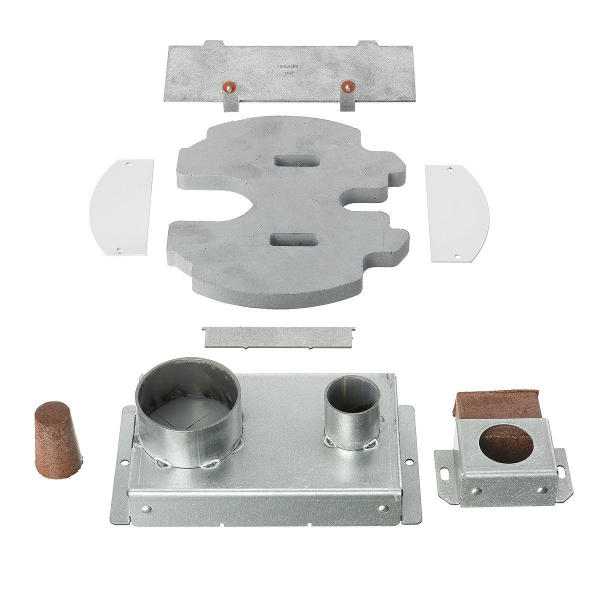 Hubbell Wiring Device-Kellems S1R8PTFFCOMPKIT Poke-Through Mountings