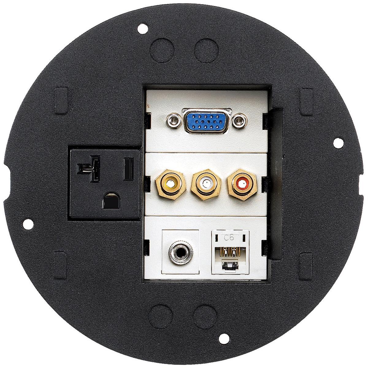 Hubbell Wiring Device-Kellems S1SP3IM Poke-Through Mountings