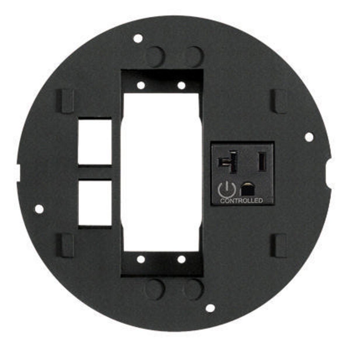 Hubbell Wiring Device-Kellems S1SPEXT4C Floor Box Outlet Face Plates