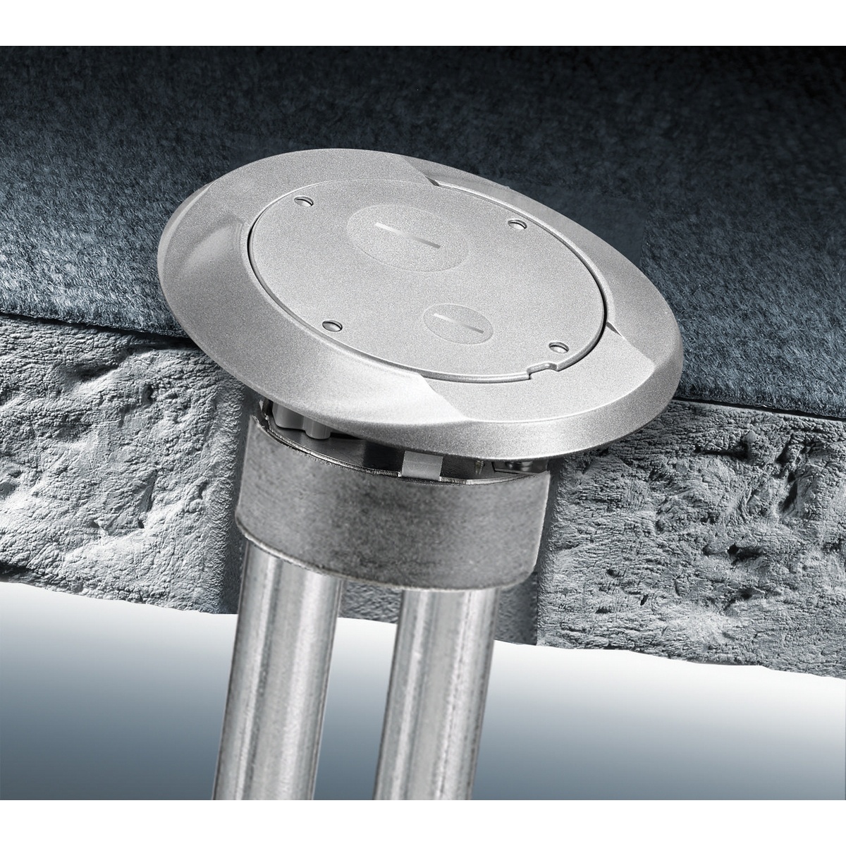 Hubbell Wiring Device-Kellems S1SPFFAL Poke-Through Covers