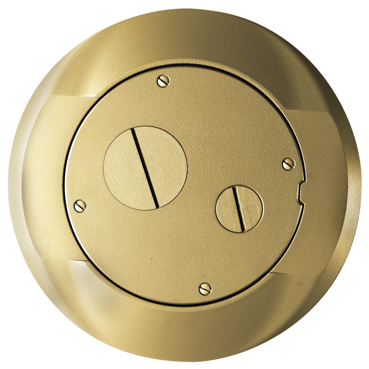 Hubbell Wiring Device-Kellems S1SPFFBRS Poke-Through Covers