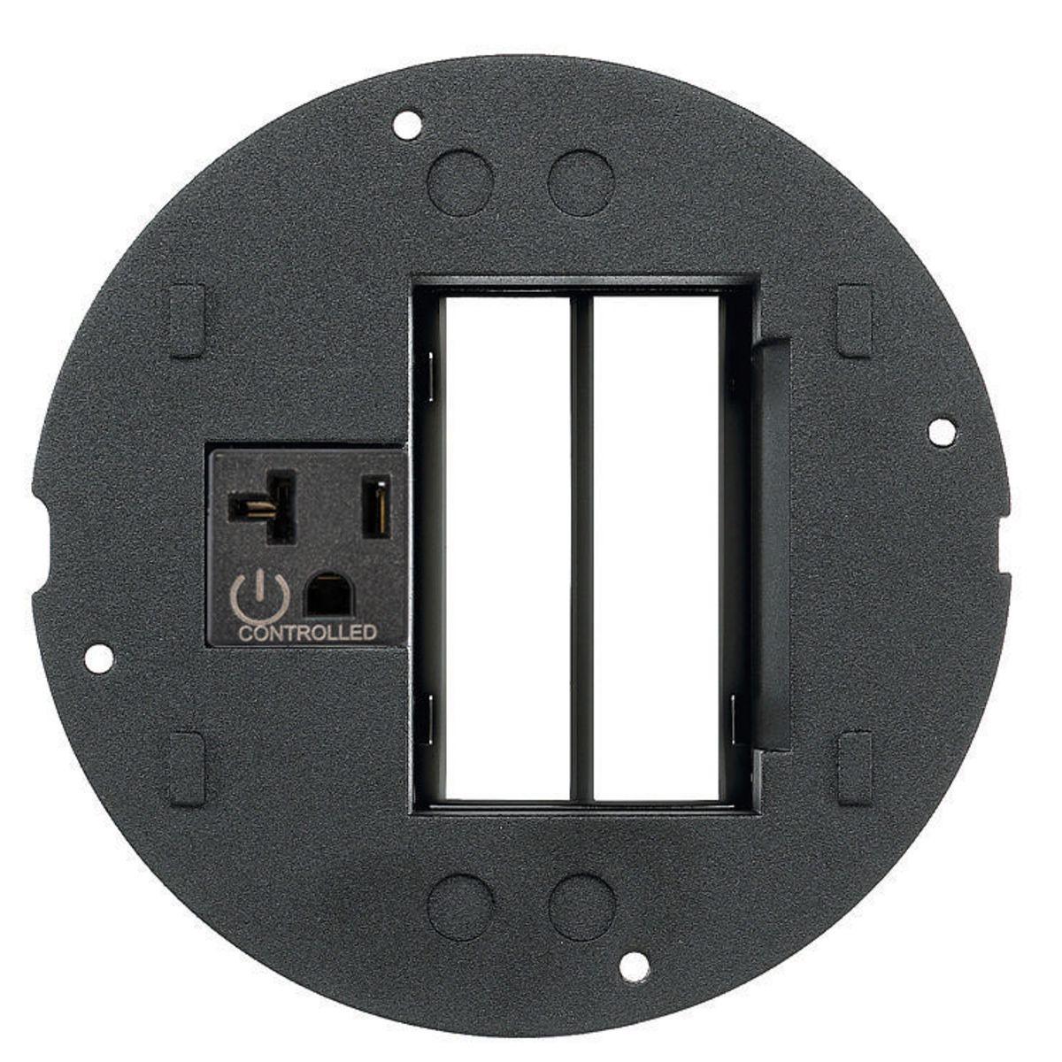 Hubbell Wiring Device-Kellems S1SPTRACC Floor Box Outlet Face Plates