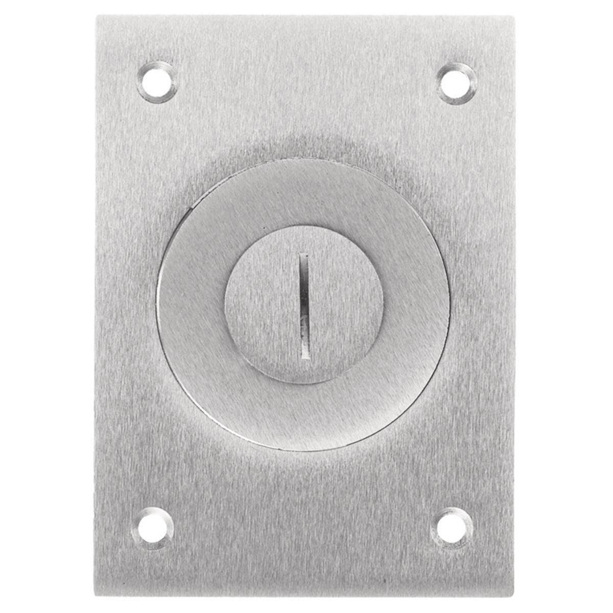 Hubbell Wiring Device-Kellems SA2425 Standard Floor Box Cover, 2.99 in L x 4.16 in W, Aluminum