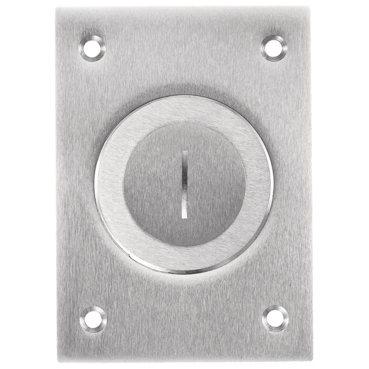 Hubbell Wiring Device-Kellems ScrubShield® SA2625 Combination Flush Style Machined Standard Floor Box Cover, 2.99 in L x 4.15 in W, Aluminum