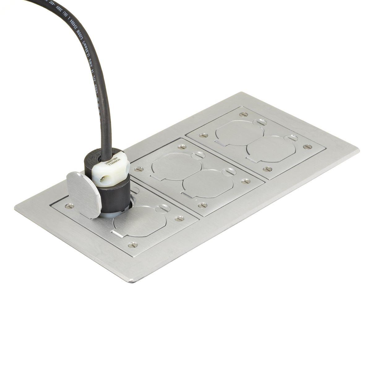 Hubbell Wiring Device-Kellems SA3085WB Floor Box Flanges