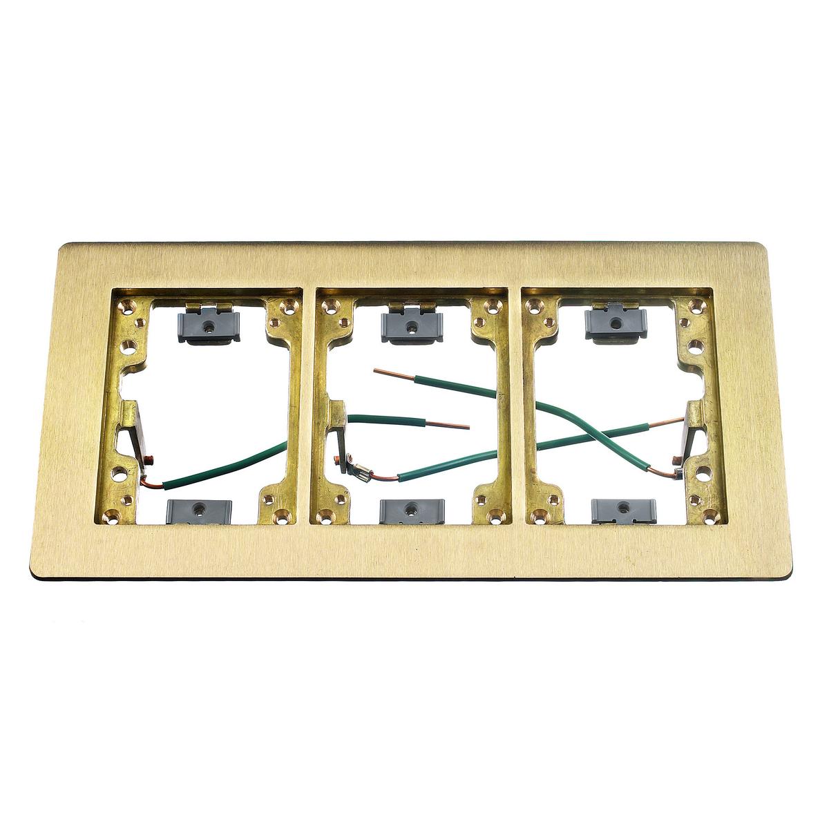 Hubbell Wiring Device-Kellems SB3085W Floor Box Flanges