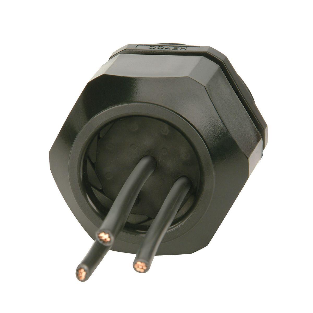 Hubbell Wiring Device-Kellems SEC75B352 Flexible Cord Connectors with Grips