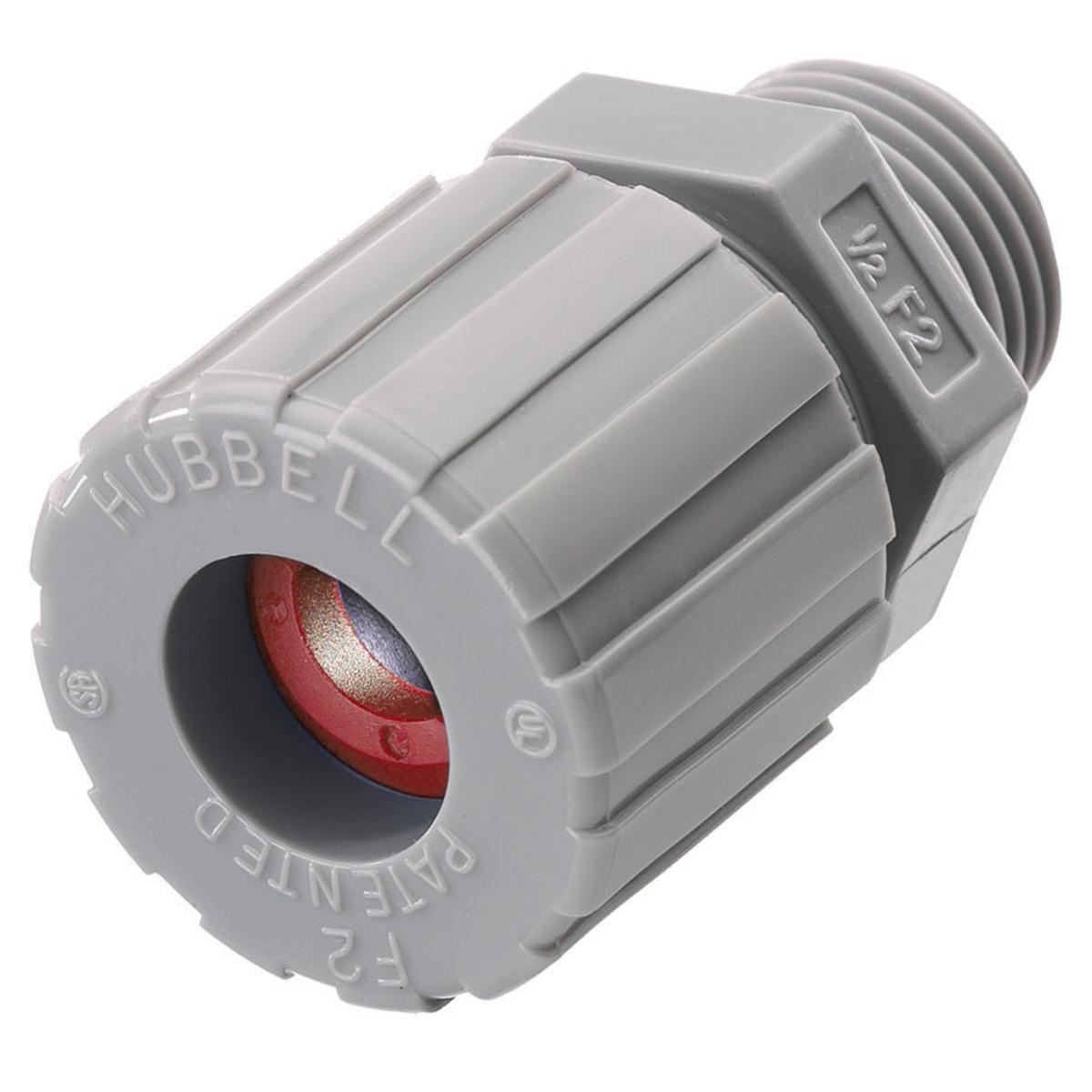 Hubbell Wiring Device-Kellems SHC1021CR Flexible Cord Connectors - Straight