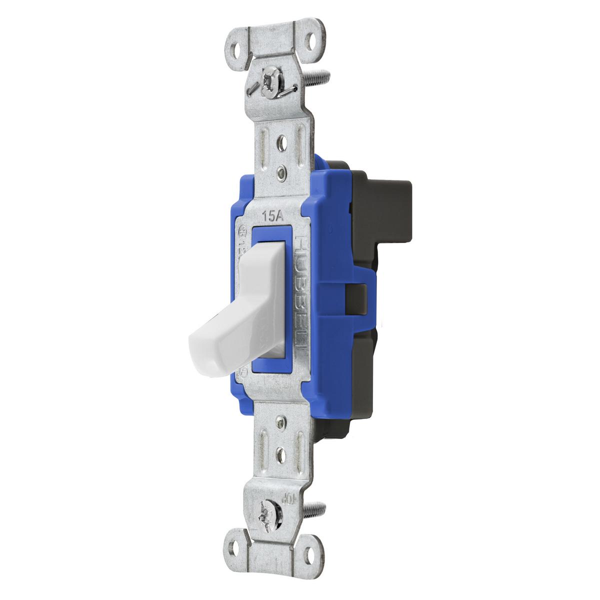 Hubbell Wiring Device-Kellems SNAP1201WNA Toggle Switches