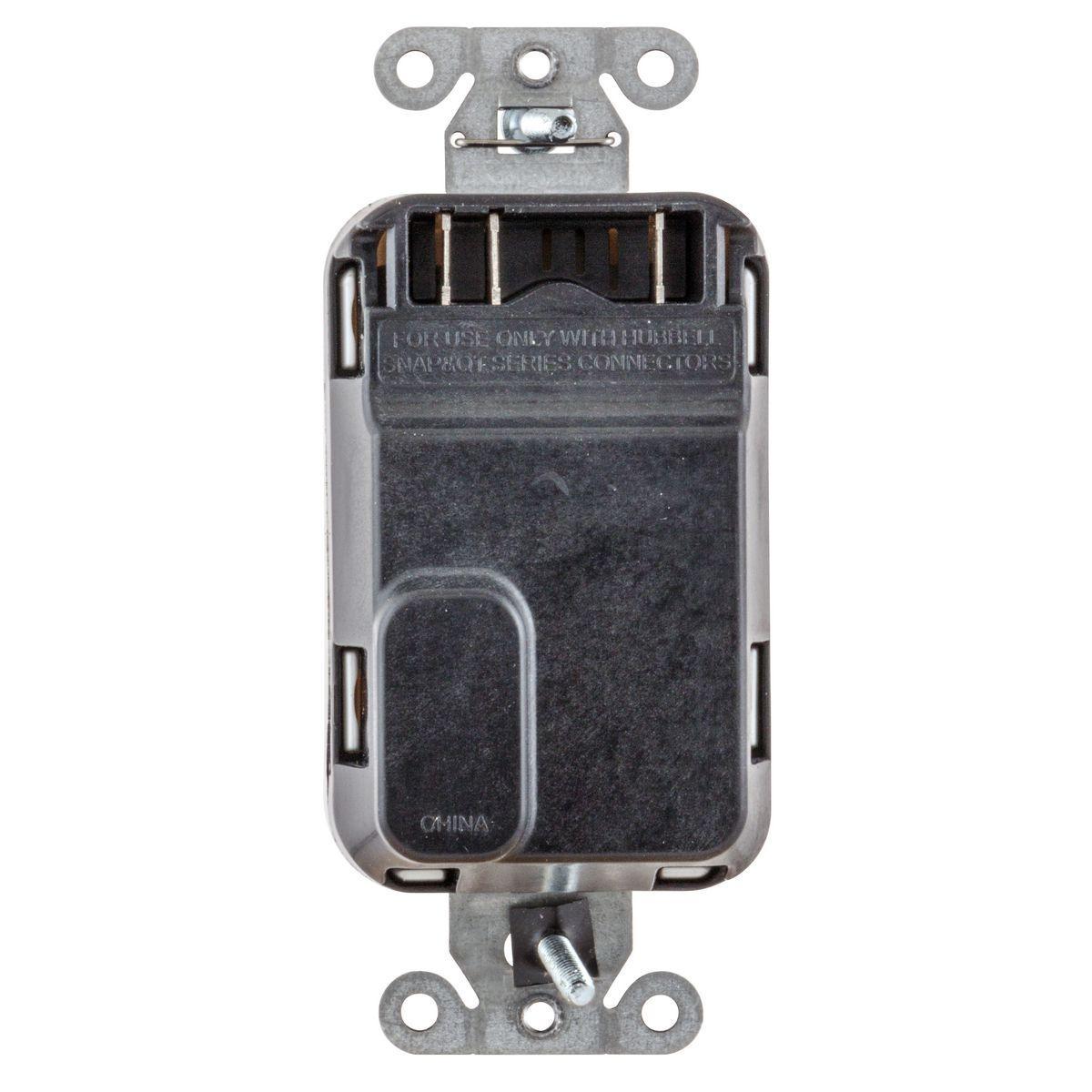 Hubbell Wiring Device-Kellems SNAP20UAC Receptacles & USB Ports