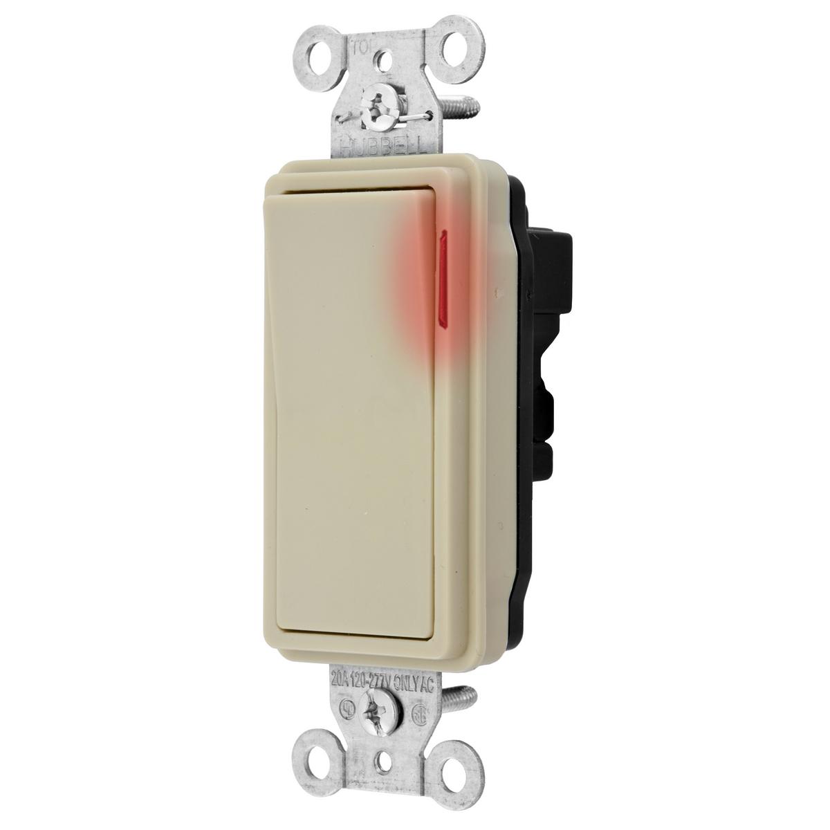 Hubbell Wiring Device-Kellems SNAP2101PLINA Decorative Switches