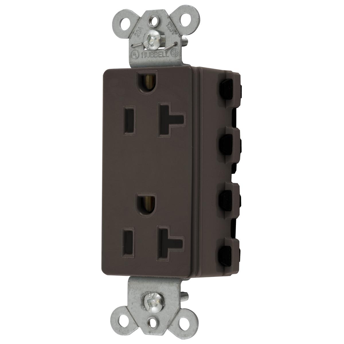 Hubbell Wiring Device-Kellems SNAP2162A Straight Blade Receptacles