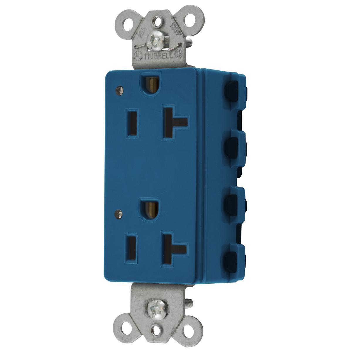 Hubbell Wiring Device-Kellems SNAP2162BLL Straight Blade Receptacles