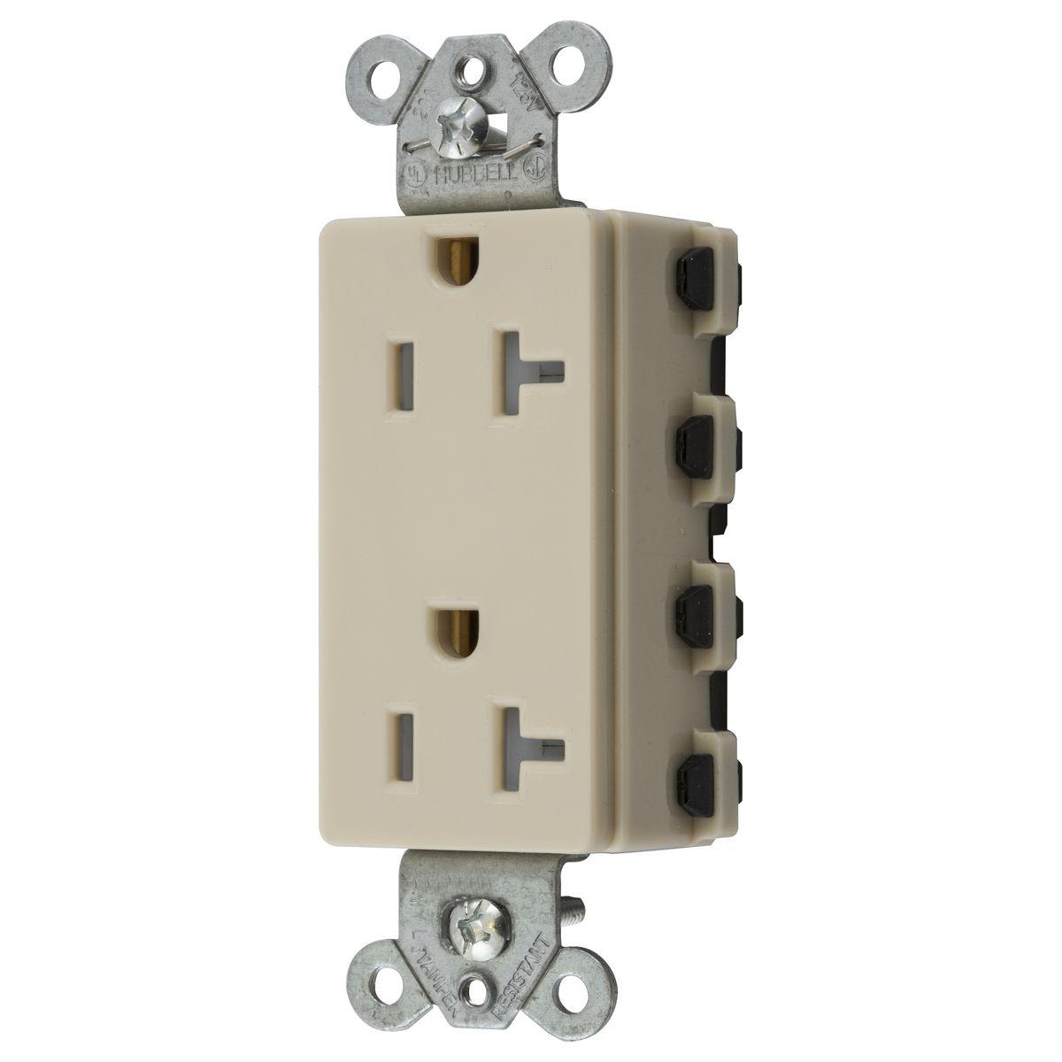 Hubbell Wiring Device-Kellems SNAP2162ITRA Straight Blade Receptacles