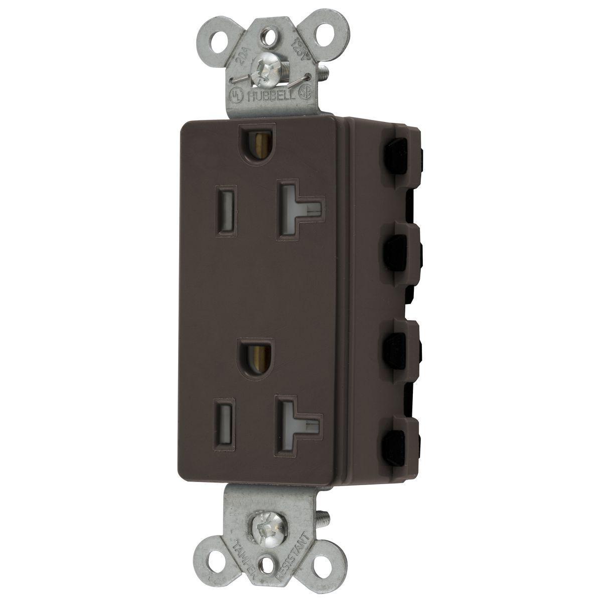Hubbell Wiring Device-Kellems SNAP2162TRA Straight Blade Receptacles