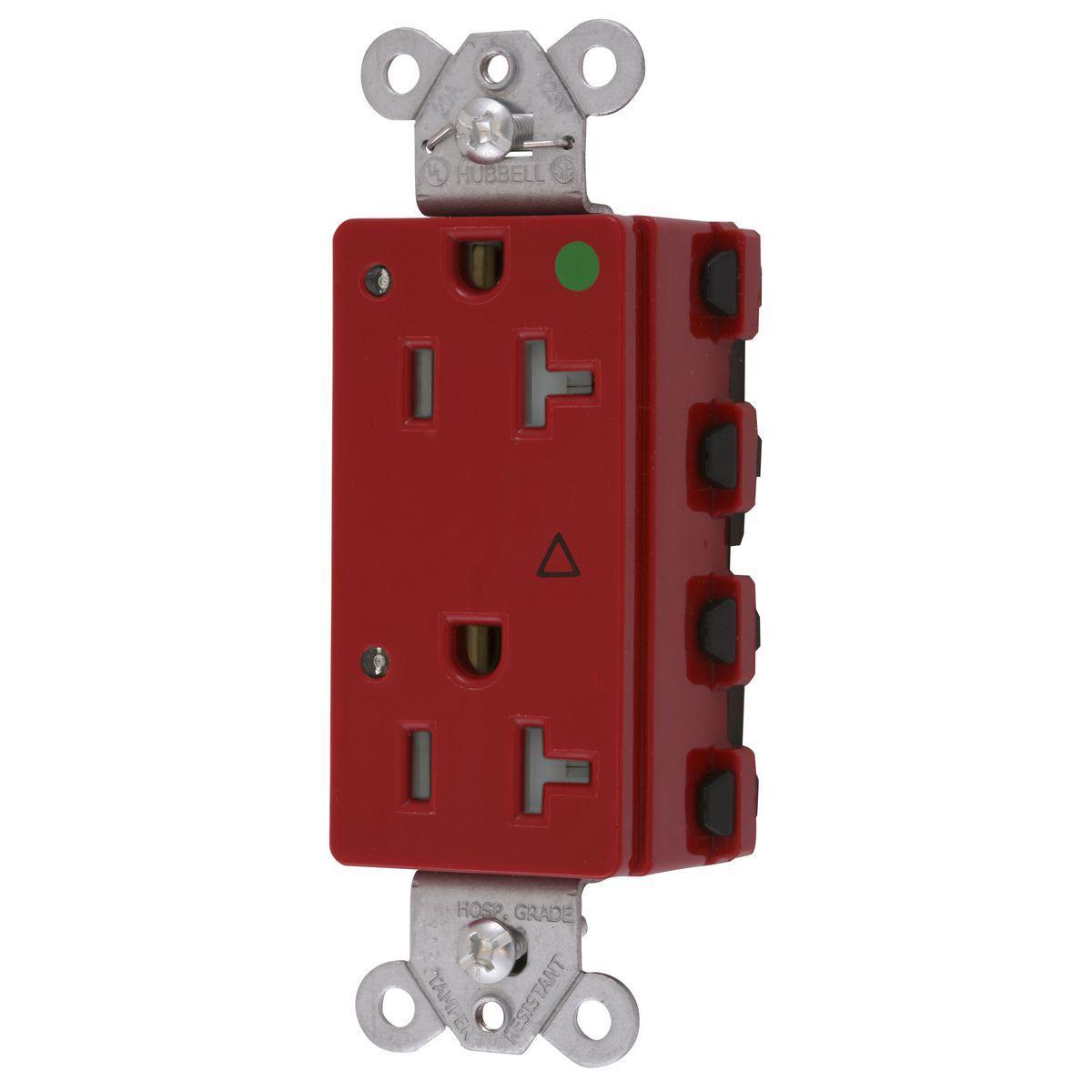 Hubbell Wiring Device-Kellems SNAP2182RIGLTRA Straight Blade Receptacles
