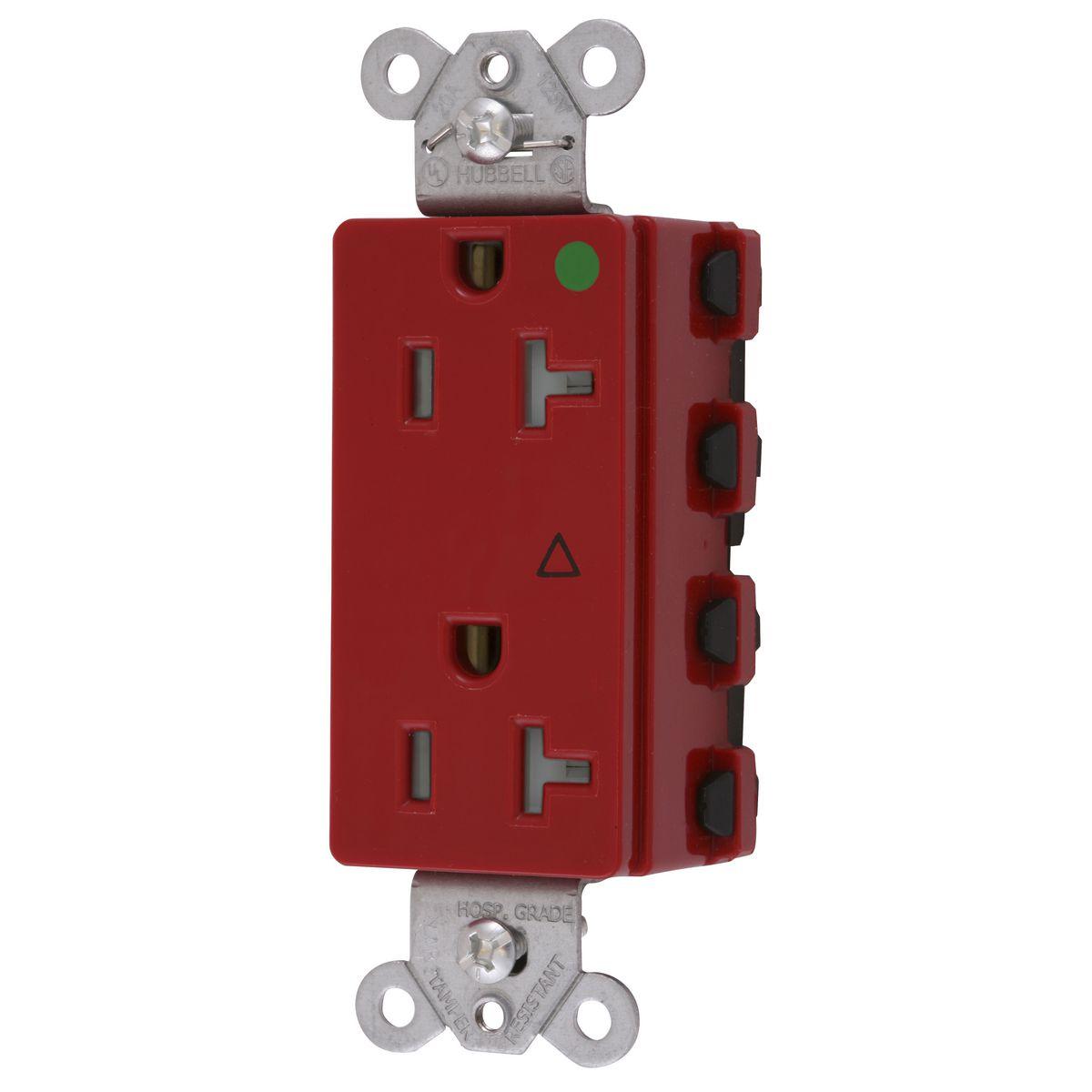 Hubbell Wiring Device-Kellems SNAP2182RIGTRA Straight Blade Receptacles