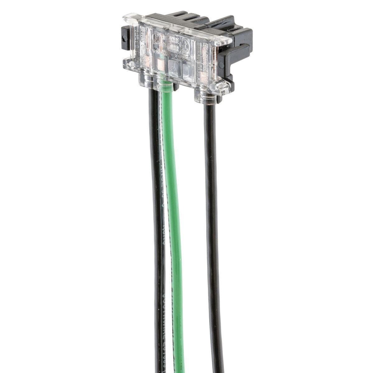 Hubbell Wiring Device-Kellems SNAP251RA Straight Blade Receptacle Pigtails
