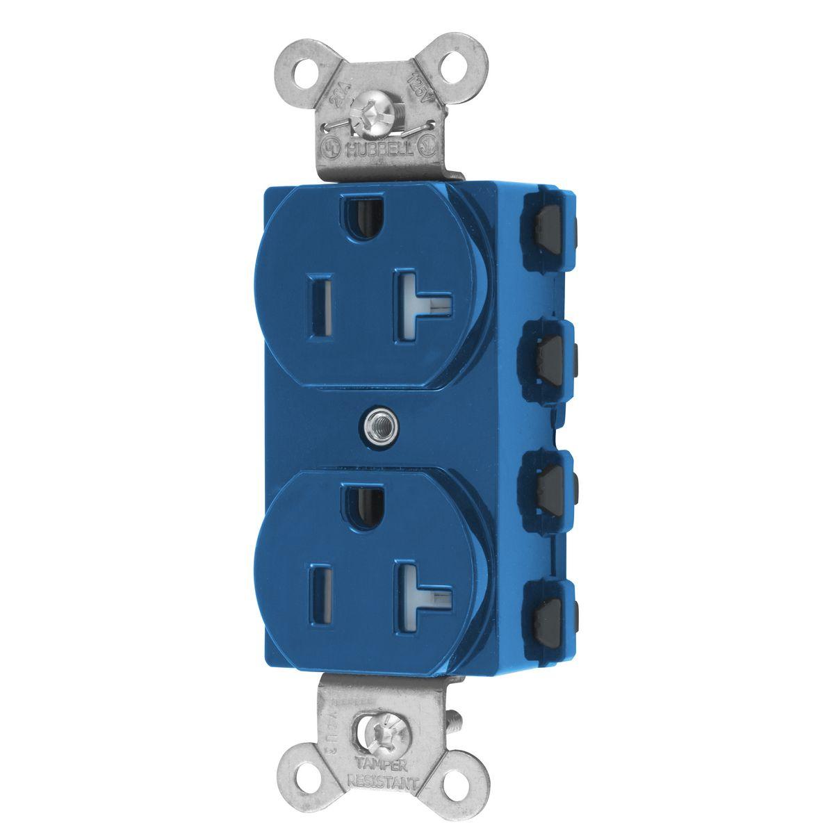 Hubbell Wiring Device-Kellems SNAP5362BLTRA Straight Blade Receptacles