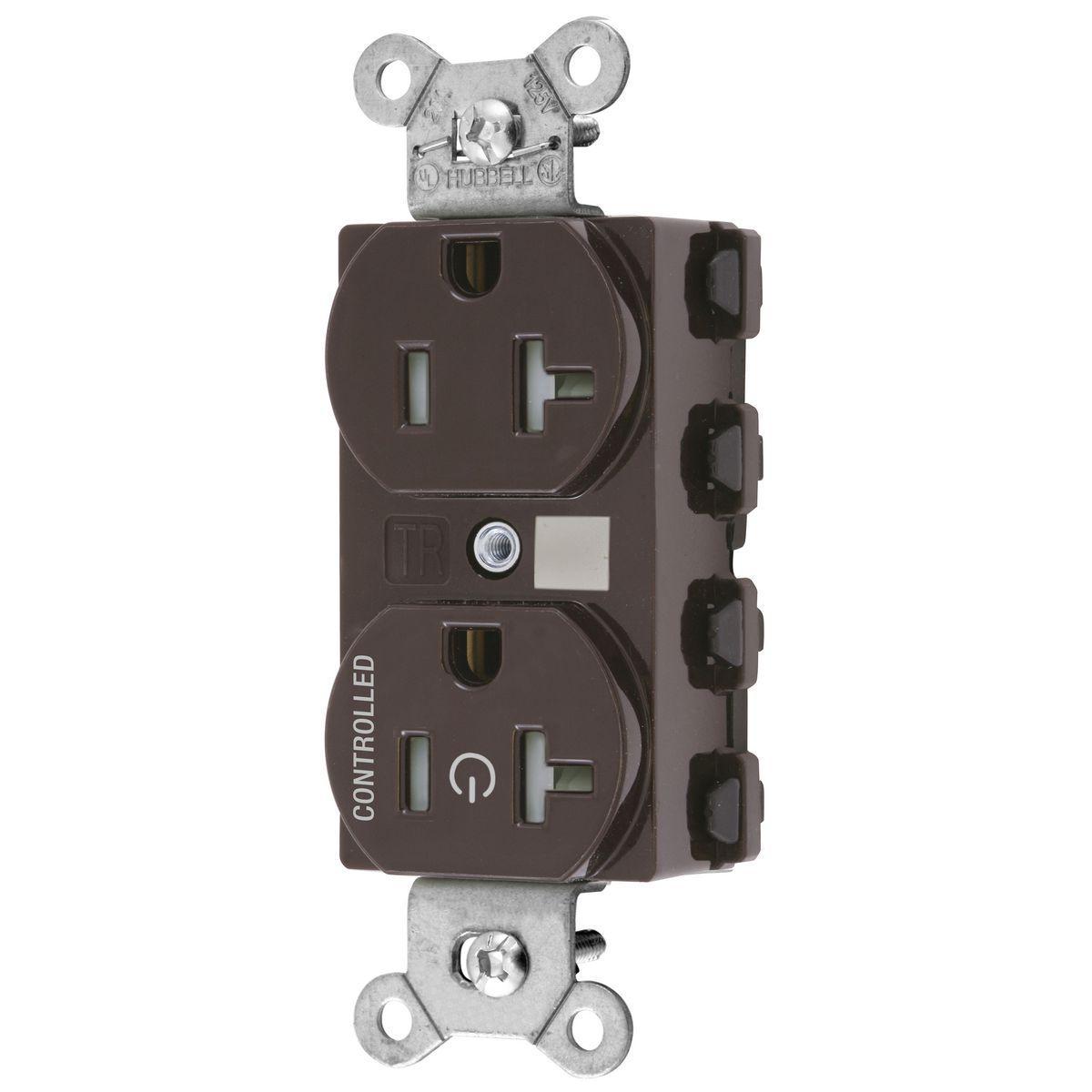 Hubbell Wiring Device-Kellems SNAP5362C1TRA Straight Blade Receptacles